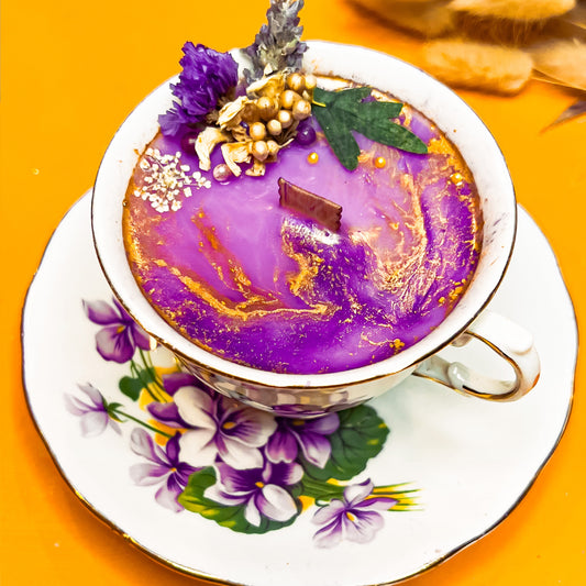 Velvet Saffron TeaCup