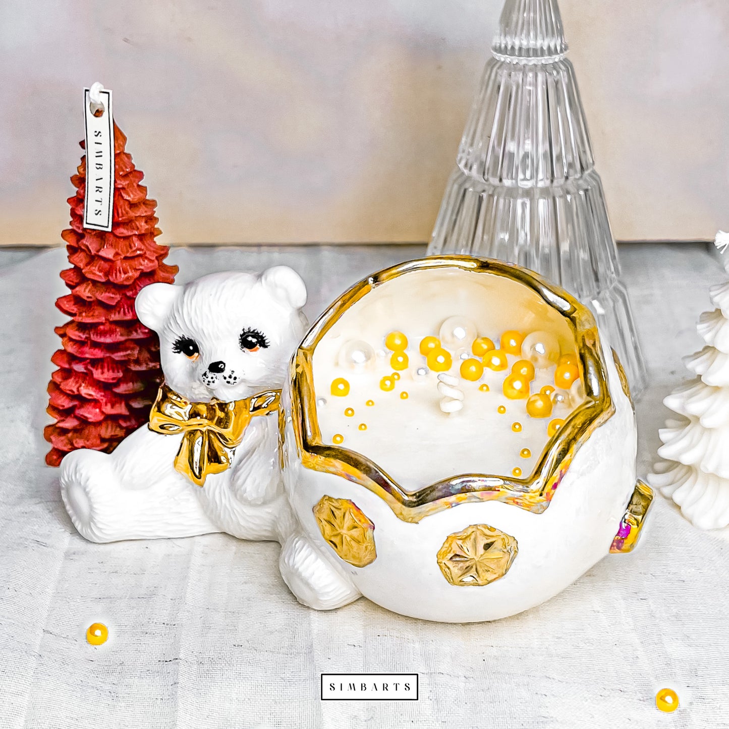 Christmas Teddy Ball